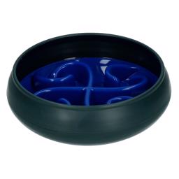 Ät Slow Tumble Feeder Dog Bowl Model Blue